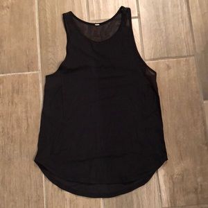 Lululemon sculpt tank sz 4 black